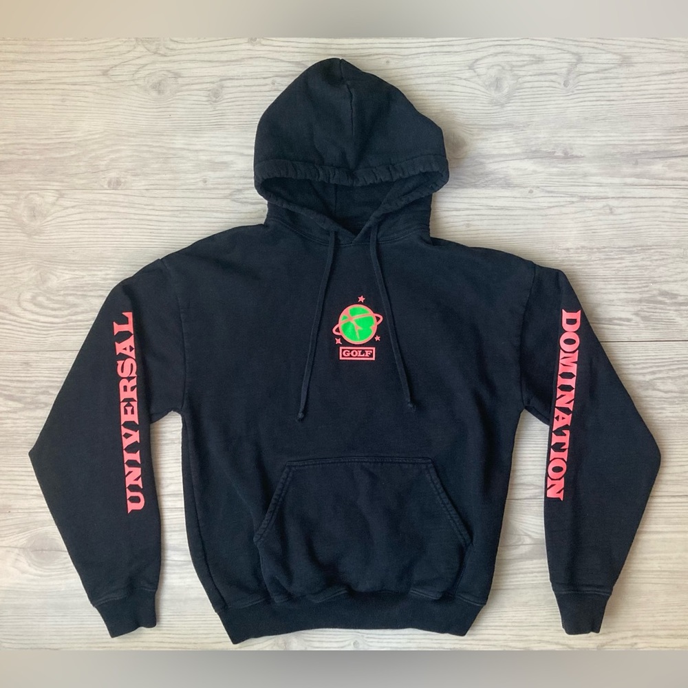 GOLF WANG Universal Domination Black Hoodie
